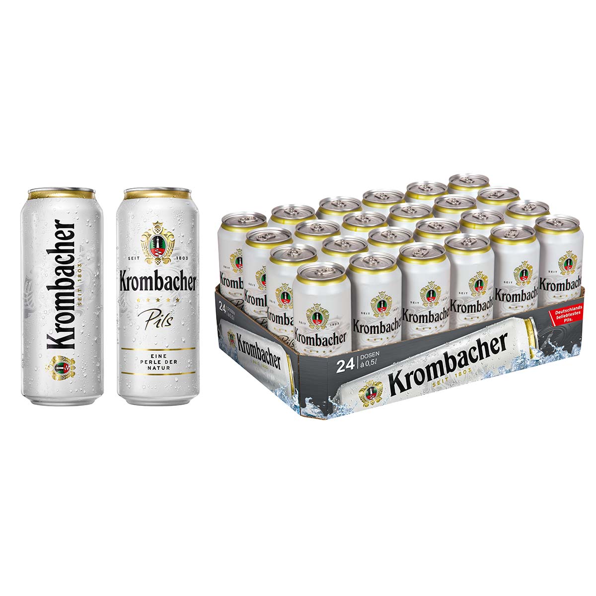 Krombacher Pils 4,8 % 500 ml