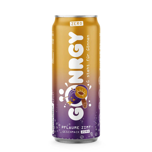 Gönrgy Energy Pflaume Zimt Zero 24 x 500 ml