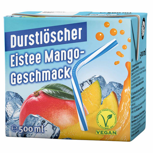 Durstlöscher Eistee Mango 12 x 500 ml