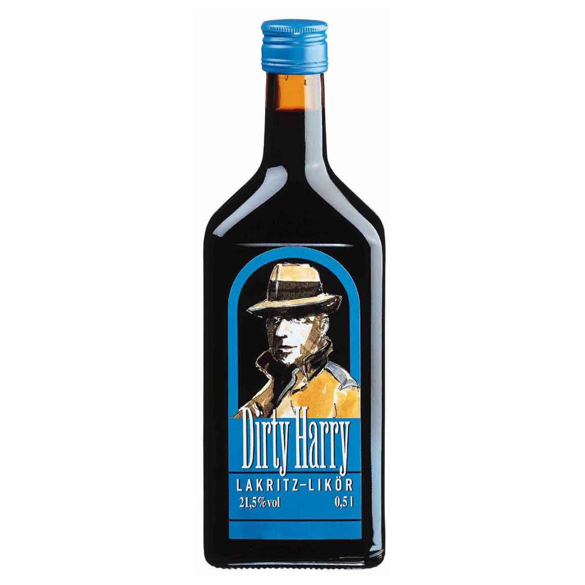 Dirty Harry Lakritzlikör 21,5% vol. 6 x 500 ml