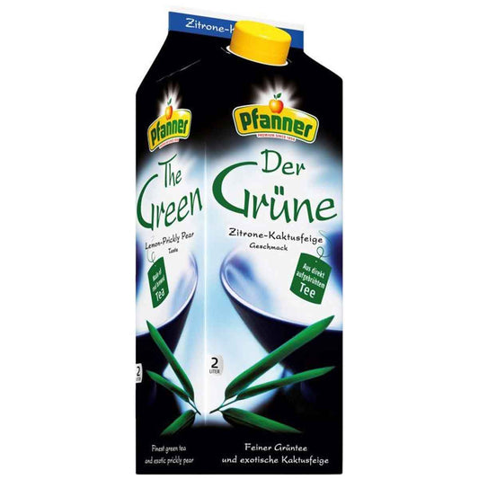 Pfanner Grüner Tee Zitrone/Kaktusfeige 6 x 2 l