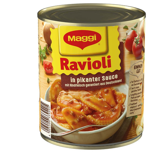 Maggi Ravioli in pikanter Soße 6 x 800 g