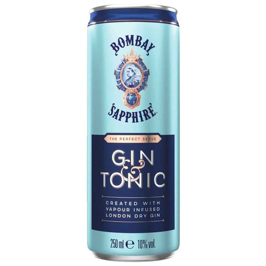 Bombay Sapphire & Tonic,10 % 12 x 250 ml