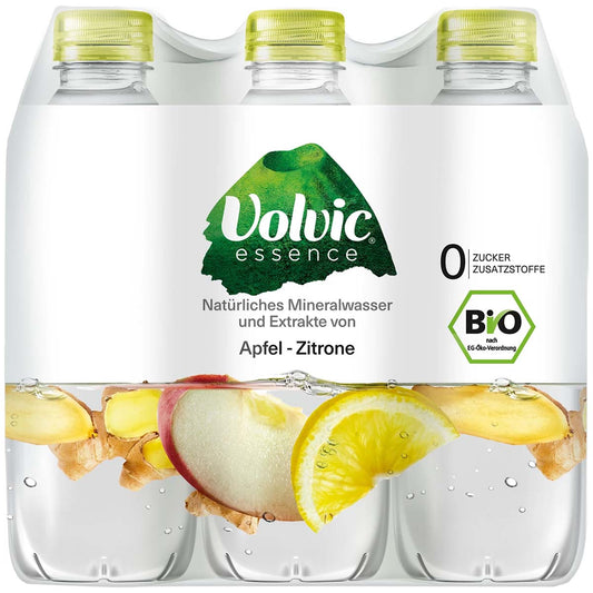 Volvic Essence Apfel Zitrone Ingwer 6 x 750 ml