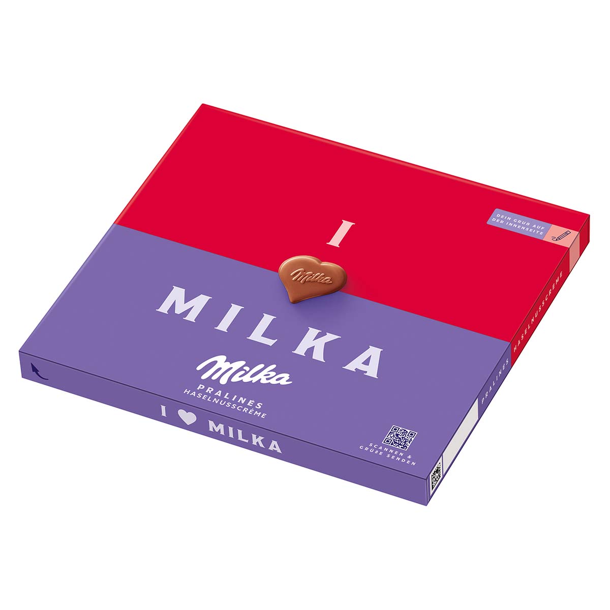 Milka *I love Milka* Pralinés Haselnusscréme 10 x 110 g