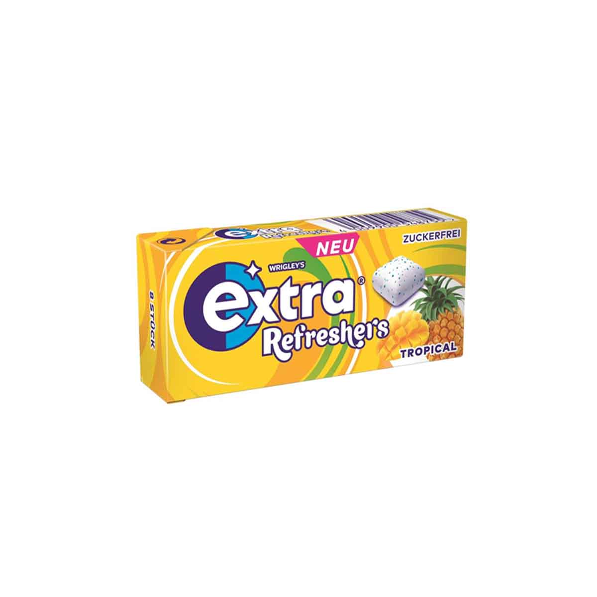 Wrigley's extra Refresher's zuckerfrei Tropical 8er 17 g