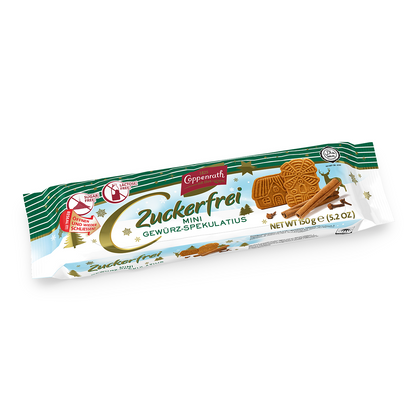 Coppenrath Mini Gewürz-Spekulatius zuckerfrei & laktosefrei 150g