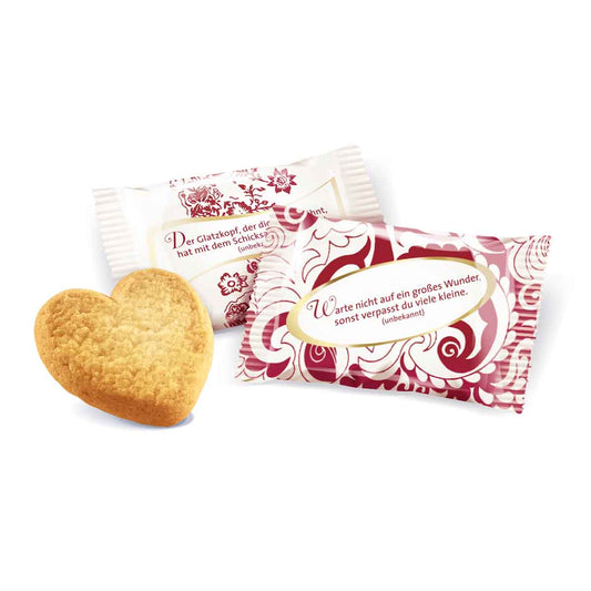 Coppenrath Cookie-Herzen Vanille 200 Stück 1 kg