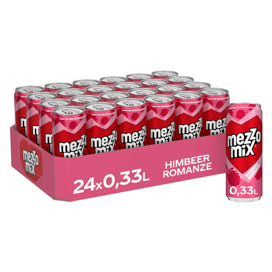 Mezzo Mix Himbeer Romanze 24 x 330 ml