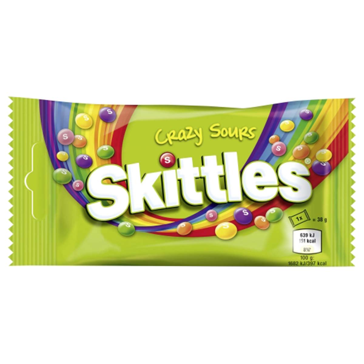Skittles Crazy Sours 14 x 38 g