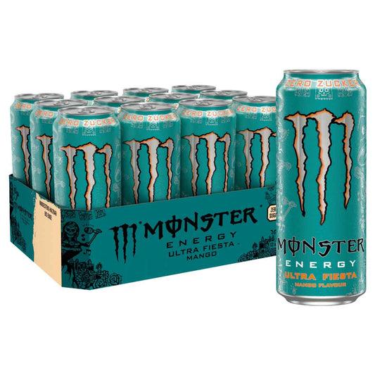 Monster Energy Ultra Fiesta Mango zero Zucker 500 ml