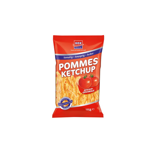 XOX Pommes Snack Ketchup Geschmack 10 x 125 g