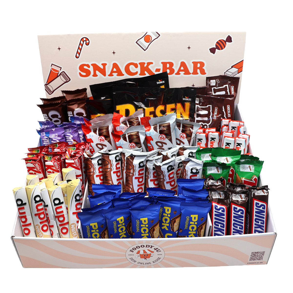 Snack-Bar mit über 100 Artikeln - Schoko-Träume 🍫