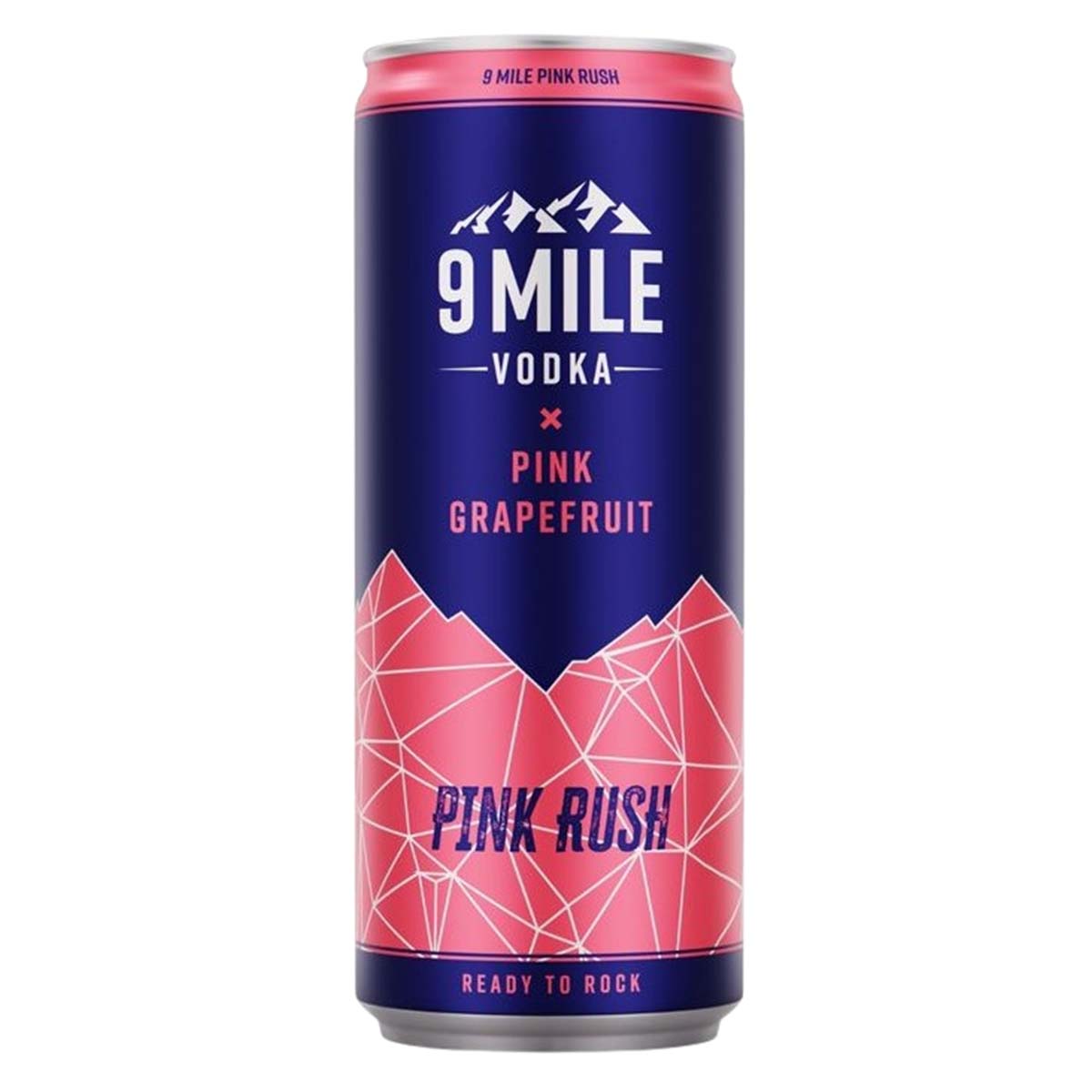 9 Mile Vodka Pink Rush 12 x 330 ml