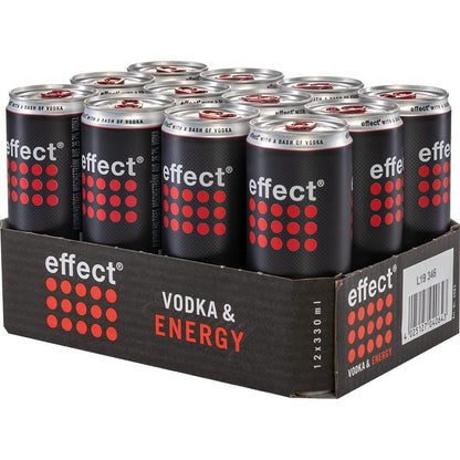 effect Vodka & Energy 10% 12 x 330 ml