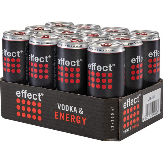 effect Vodka & Energy 10% 12 x 330 ml