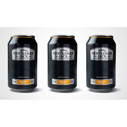 Jack Daniels Gentleman Jack Whiskey Sour 12 x 330 ml