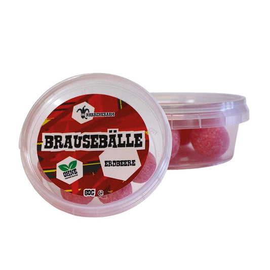 NarrenKraam Brausebälle "Erdbeere" 60 g