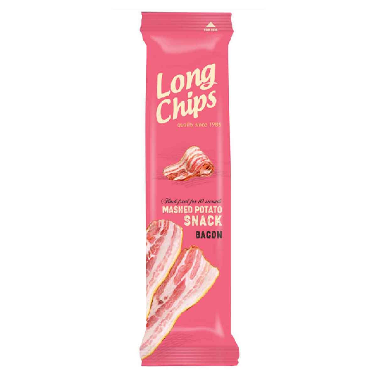 Long Chips Bacon Kartoffelsnack 75 g