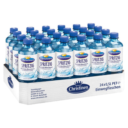 Christinen Spritzig natürliches Mineralwasser 24 x 500 ml