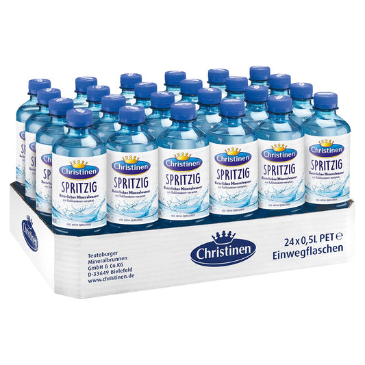 Christinen Spritzig natürliches Mineralwasser 24 x 500 ml
