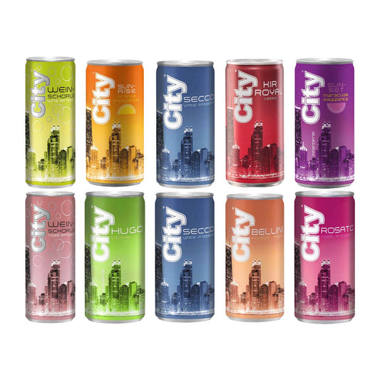 City Sortiment Bundle 10 Dosen 2,1 l