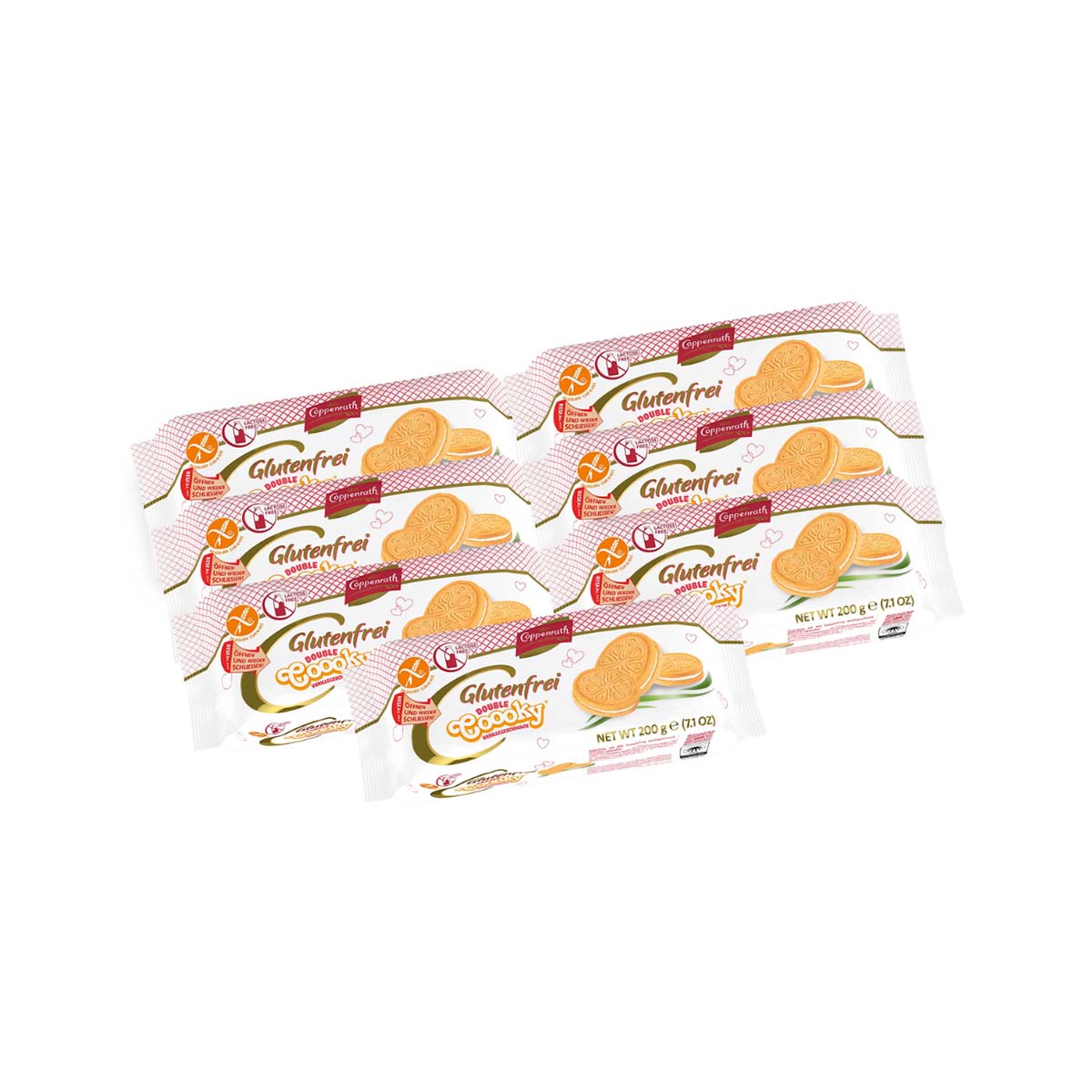 Coppenrath Double Coooky Vanille glutenfrei & laktosefrei 200 g