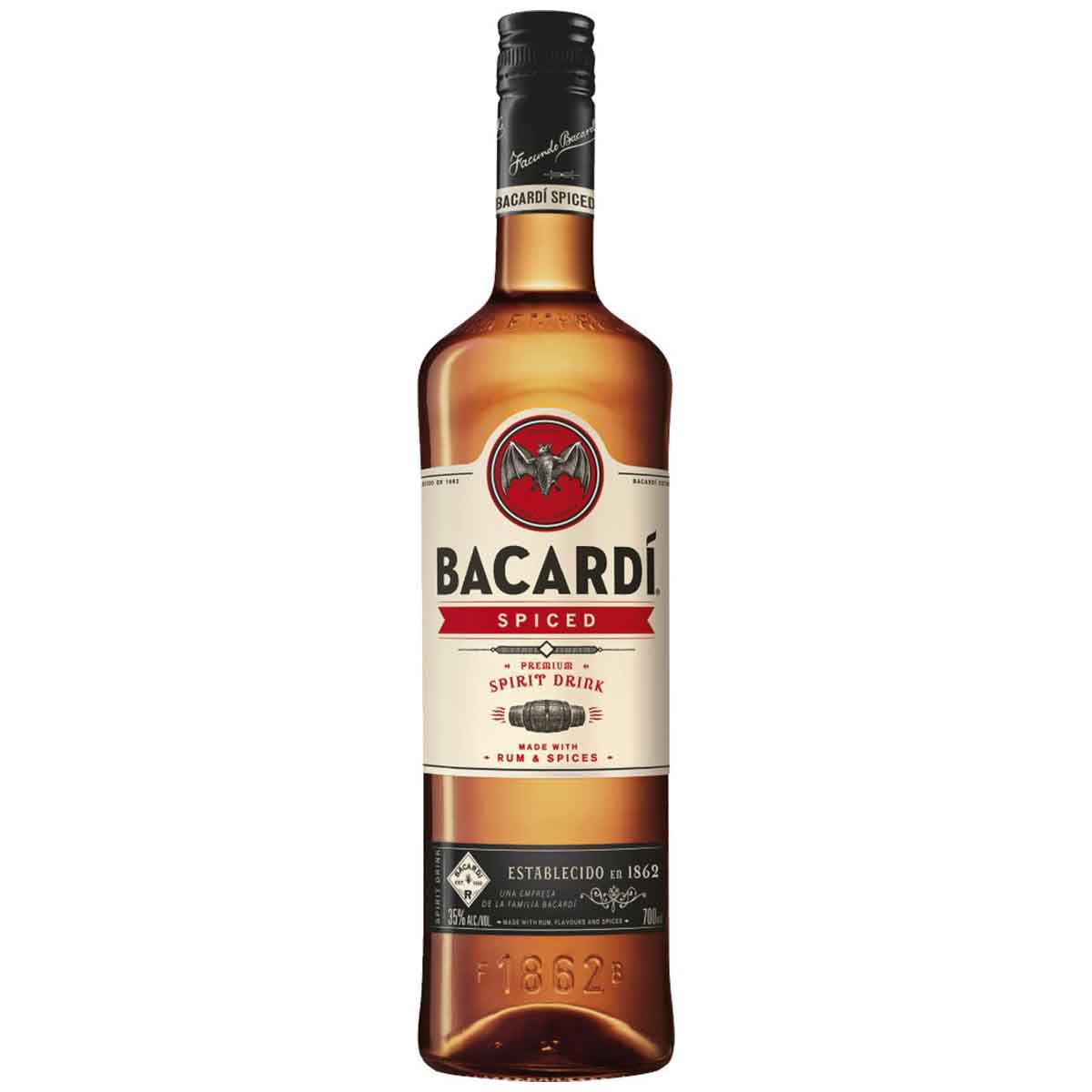 Bacardi Spiced 35 % 6 x 700 ml