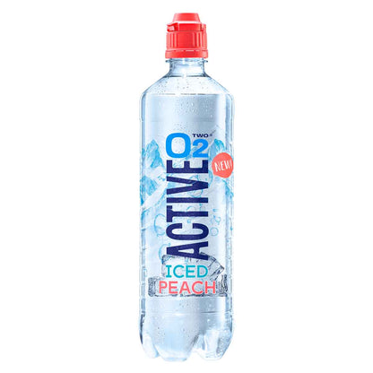 Active O2 Iced Peach 8 x 750 ml