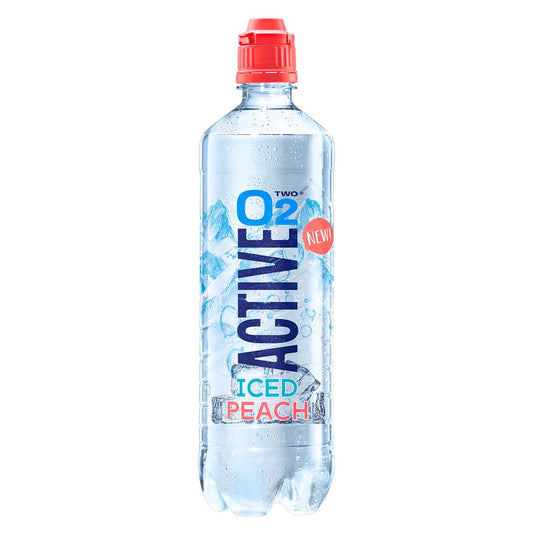 Active O2 Iced Peach 8 x 750 ml