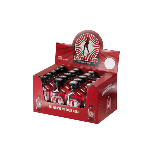 Quicky roter Fruchtlikör 20% 20 x 20 ml