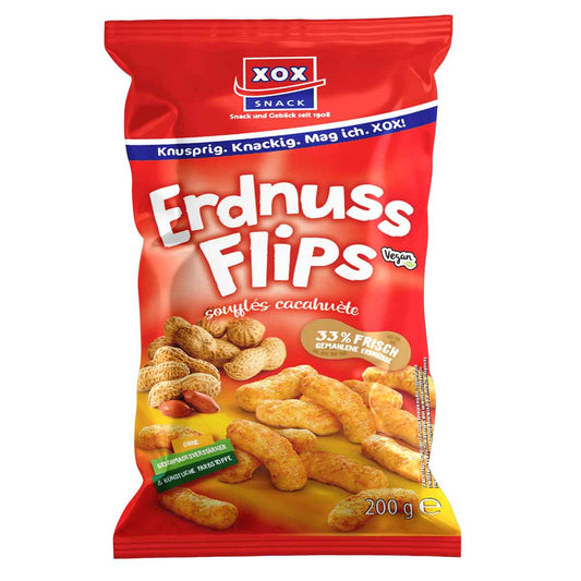 XOX Erdnussflips 12 x 200 g