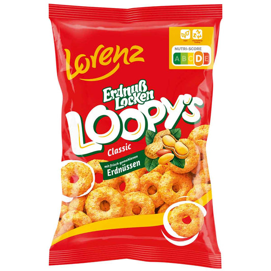 Lorenz Erdnuß Locken Loopy´s 12 x 130 g
